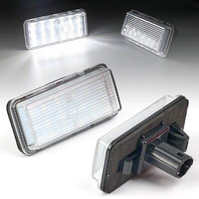 2x Fehlerfreie 18LED Auto-Kennzeichenbeleuchtung für Toyota Land Cruiser 100 Land Cruiser 200 Prado 120 für Lexus LX470 GX470