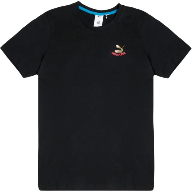 

Puma X Santa Cruz Crew Neck Pullover Short Sleeve T-Shirt Unisex Tops 576692-01 M