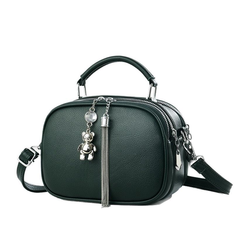 Fashion Chic All Match Small Women Handbag Portable Hand Carry Multiway Single Shoulder Crossbody Daily Casual Bag