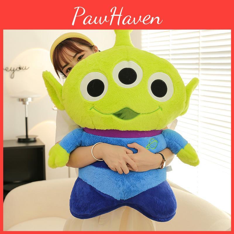 Story Alien Toy Plush Doll Cute Three Eyed Monster Soft Toy For Kids Collectors