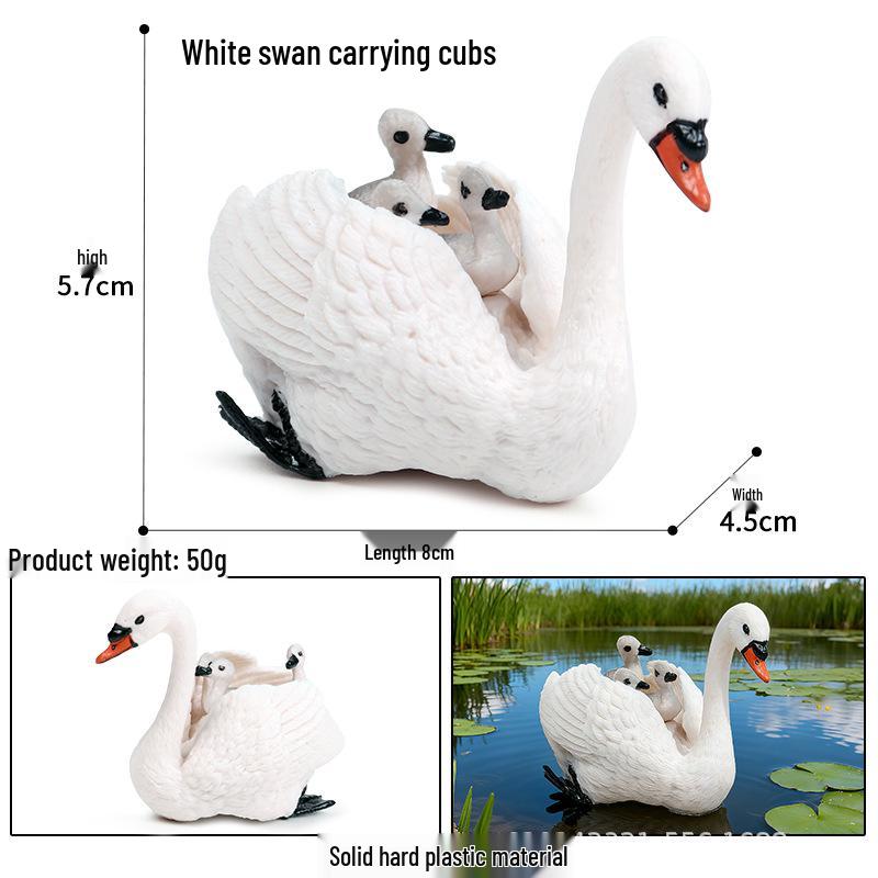 Wildlife Simulation Model: Tiger, Lion, Panda, Elephant, Rhinoceros, Kangaroo, Leopard, Horse, Sheep Toy Set