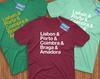 Portugal Cities Shirt! Reppin' Lisbon, Porto, Coimbra, Braga, & Amadora!