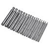 Easy Use 17PCS Dapping Punches Jewelry Goldsmithing Manufacturing Doming Tool Dapping Block Punch For Craftsmen And Artists