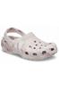 Saboti Femei Crocs Classic Marbled 206867 Clog Beige 41-42 EU Lightweight Comfortable Slip-On