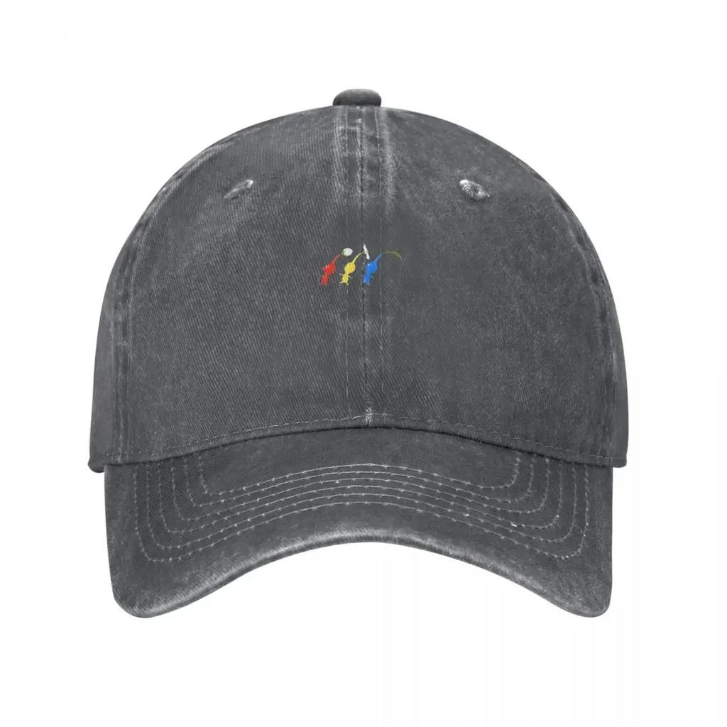 Pikmin Running Cappellino da Baseball Classico Cappello per Bambini Cappello Divertente Cappello da Spiaggia alla Moda Cappello Unisex per Donna Uomo