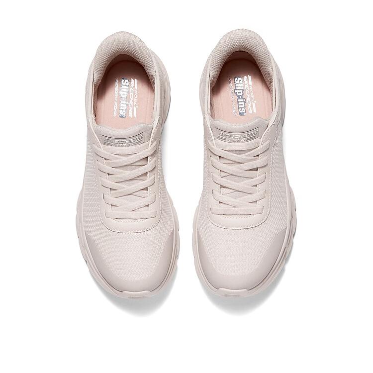 Skechers Slip-Ins Fashion Comfortable Low-Top Casual Shoes Women Sneakers White 117391-WHT