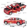 Chevrolet Silverado Pickup Truck Kids Toys 1/32 Alloy Car Model CheZhi Simulation Exquisite Diecasts Toy Vehicles Birthday Gifts
