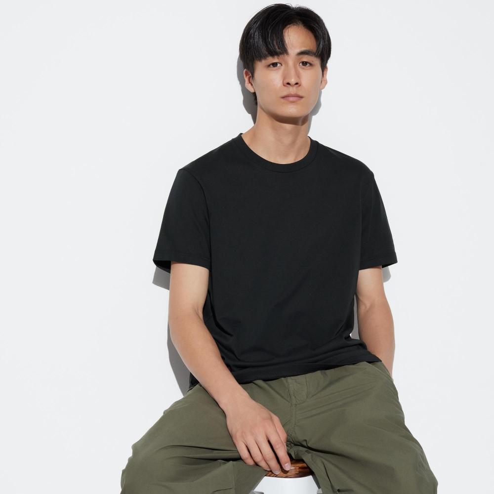 Uniqlo Japan Dry Color Crew Neck T shirT  shorT Sleeve 