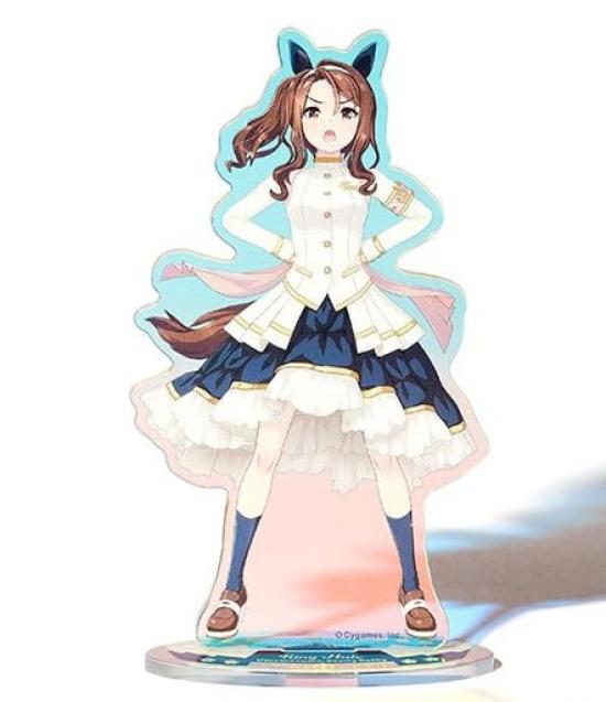 King Halo Acrylic Stand Aurora Acrylic Stand Noble Encouragement Uma Musume Official Merchandise [White Outfit]