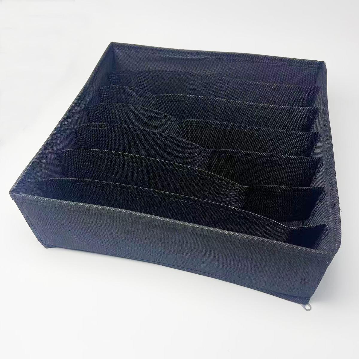 

Foldable Underwear & Bra Organizer: 3-in-1 Drawer Box for Panties, Bras & Socks