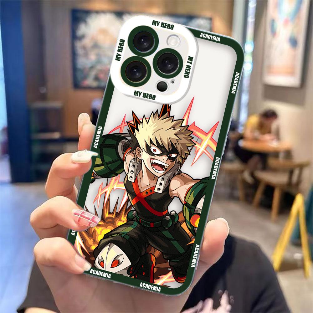 My Hero Academia Izuku Clear Phone Case For Infinix TECNO POVA 2 4 3 5 SMART 6 7 8 NOTE 10 11 12 30 30I 40 50 CAMON 19 20 Cover