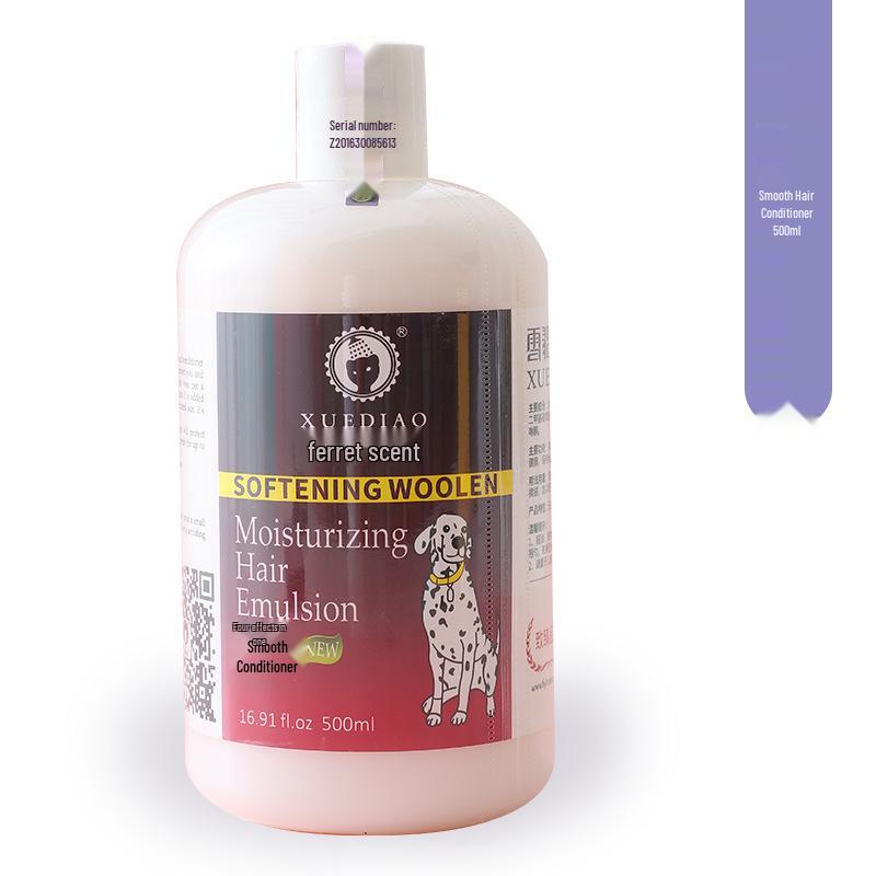 Ferret Four-in-One Shower Gel & Pet Shampoo, 500ml - Long-Lasting Fragrance, Nourishing & Smoothing for Dogs & Cats