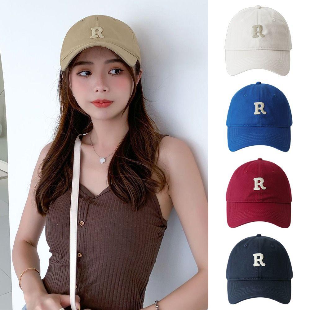 

Embroidery Snapback Hat Breathable Sun Visors Casual Sun Cap for Men Women білий
