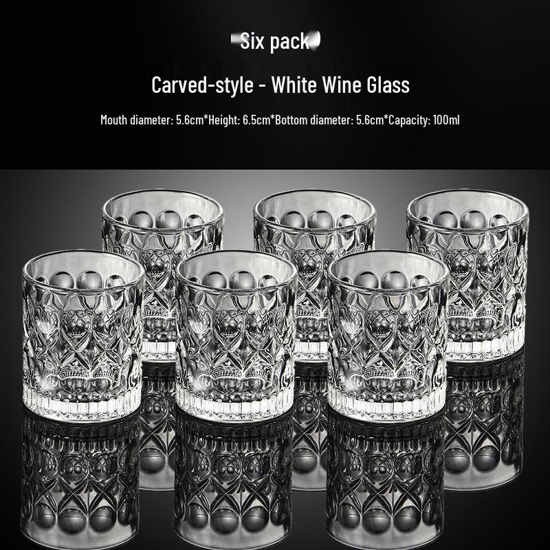 Light Luxury Crystal Baijiu & Beer Shot Glass Set