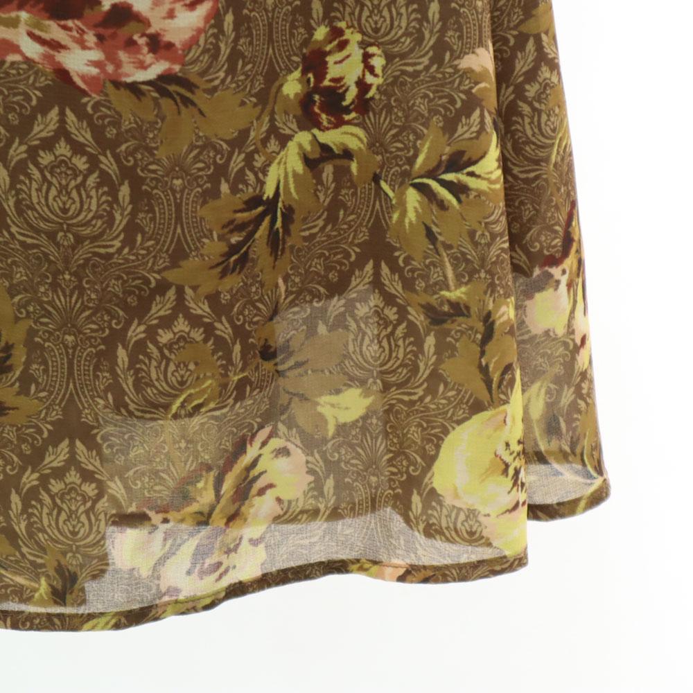 AMERI UNDRESSED Overall Handle Long Length Skirt S Brown Women Used