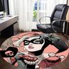 1pc Harley Quinn, Joker Office Round Area Rug, Under Office Chairs Bedroom Living Room Home Decor, Room Deco, Available in Various Sizes