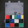 670pcs Mixed Colored Heat Shrink Tubing Wrap Cable Sleeve Shrinkable Tube