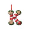 2D Christmas Decoration Pendant Christmas Tree Tag Theme Party Crafts Ornament