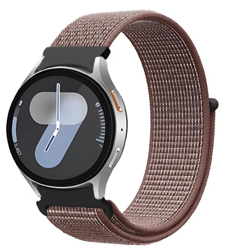 Nylon Loop Band for Samsung Galaxy Watch 7/FE/6 5 4 44mm 40mm Original Wristband for Watch 6 Classic 47mm 43mm/5 Pro 45mm Strap