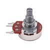 10Pcs Electric Guitar Pots B250K Linear Taper Potentiometer Mini Metric Sized Control Pots Split Knurled Long 18mm Shaft