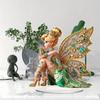 1pcs Flower Fairy Elf Acrylic Bedroom Decoration Living Room Decoration Home Decoration, Gifts for Family and Friends