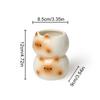 Handmade Cartoon Cat Decorative Flower Arrangement Living Room Floral Art Unique Ceramic Cute Home Decorations