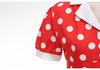 2025 Polka-Dot-Kleid mit Weißem Kragen: Französischer Retro, Hepburn-Inspiriert, Hong Kong Stil