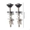 2x Toilet Tank Bolts Screw Rubber Gaskets Household Waterproof Fitting Replaces Bathroom Seat