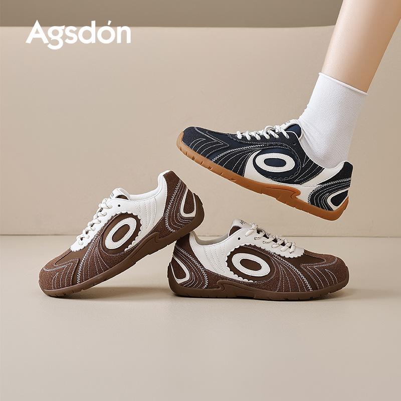 Augustine flat-bottomed German training shoes women's 2025 new autumn super fire turbine ballet Forrest Gump women's shoes sports shoes