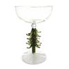 Festives Christmas Tree Stemmed Glass Cup Multipurpose Drinkware For New Year Parties Gift For Family Friend Home Decors