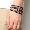 JMXD-Bohemian Bracelet Devil's Eye Diamond Leather Bracelet