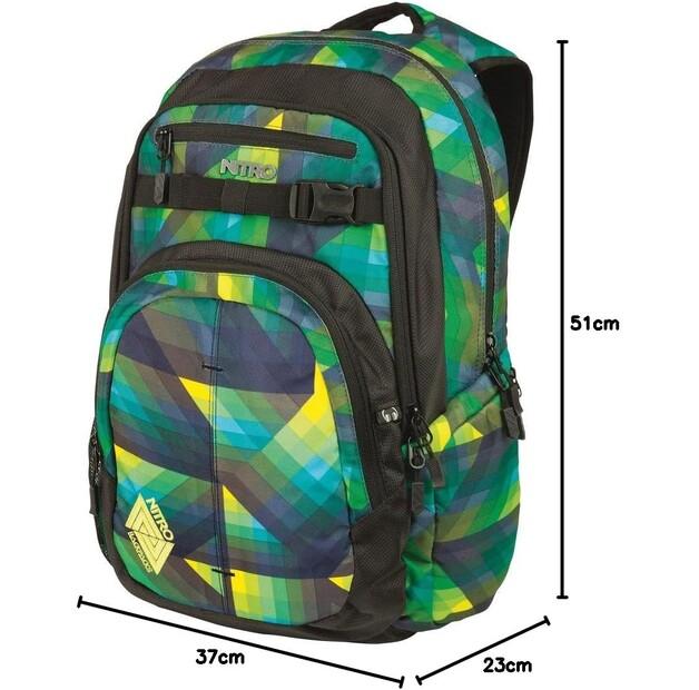 Рюкзак Nitro Chase geo green