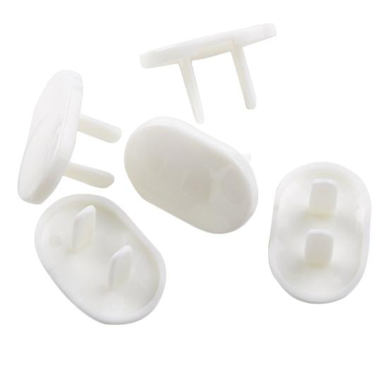 10Pcs Plug Socket Electric Outlet US 2 Plug Cover Baby Safety Protector Tool