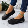 Flats Women Shallow Shoes 2026 Autumn Designer Retro Sport Shoes Fashion Casual Sneakers Running New Trends Zapatillas De Mujer