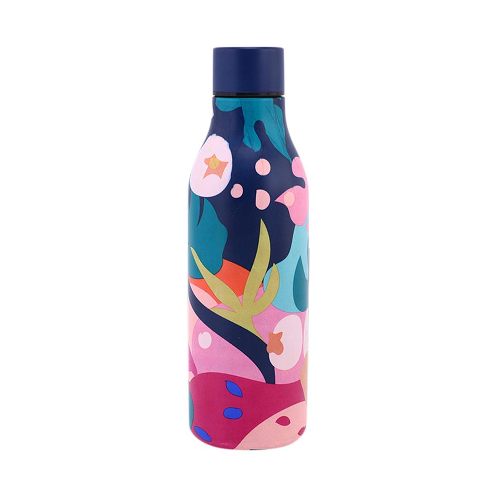 550ml Creative 304 Stainless Steel Water Bottle Thermos Sealed Leak-Proof Outdoor Thermal Portable Cup Mug For Sport Girl