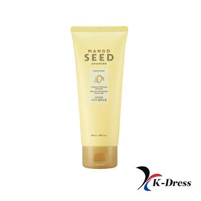 Espuma limpiadora cremosa con ceramidas avanzadas y semillas de mango, 150 ml