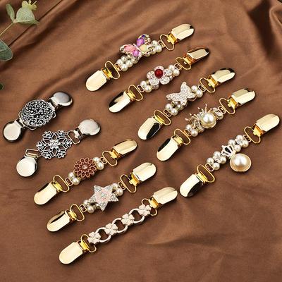 Scarf Cardigan Sweater Shawl Clip Qipao Outerwear Cape Retro Silk Clip