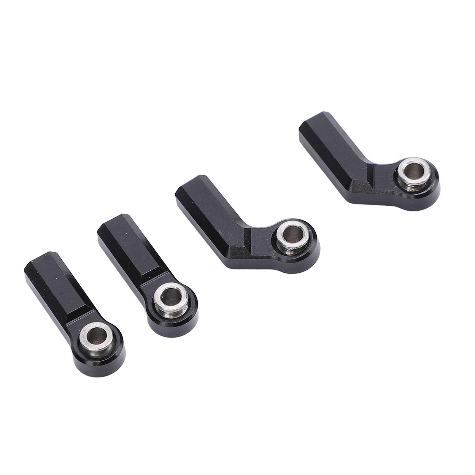 

4Pcs RC Car Ball Joint for 110 Model Car M4 Metal CW Positive Thread 7.0 Tool 2 Curved 2 Straight