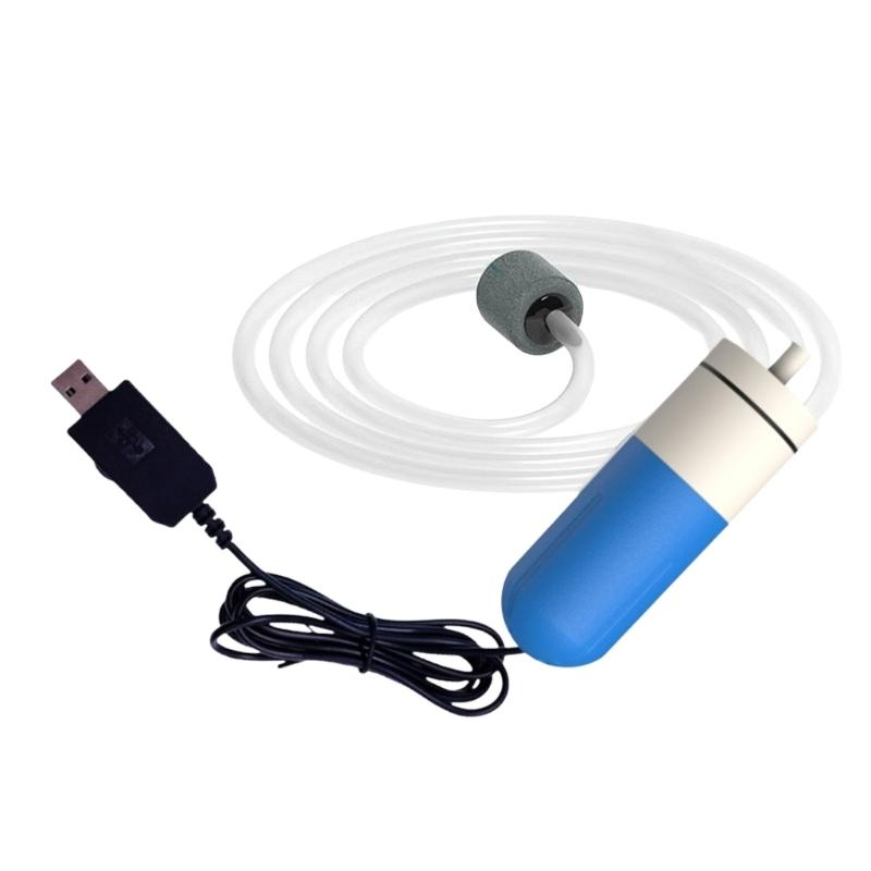 High Efficiency Aquariums Aerator Battery Waterproofed Outdoor Fishing Aerator for Aquariums Pond Travel