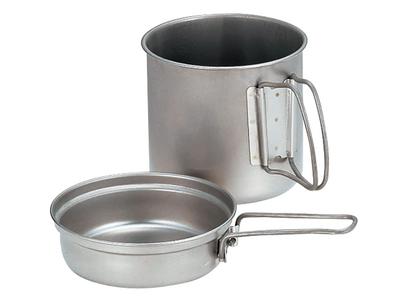 Snow Peak Cooker Titanium Lightweight Deep Trek 900ml with Storage Case Climbing Disaster Prevention SCS-008T