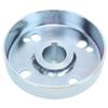 4in Brake Drum with 1 Inch Bore Live Axle 14in Keyway Steel Alloy Brake Drum Hub for Go Karts Mini