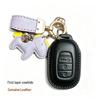 Leather Key Case for Honda: Fits CRV, Accord, 11th Gen Civic, Guandao X, and Inspire Models