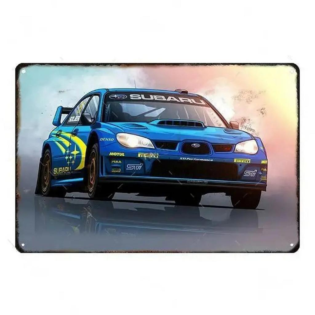 Plaque Metal Tin Signs Off Road Cars Wall Decoration Vintage Art Posters Iron Painting for Man Cave Home Cafe Garage Club Bar