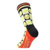 Happy Socks Unisex Adult Happy Check 3/4 Length Athletic Crew Socks