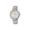 CASIOSHEEN Series 50 Meters Waterproof Quartz Movement Japanese and Korean Watch Women's Watch Mother-of-pearl Dial SHE-3043SG-7A