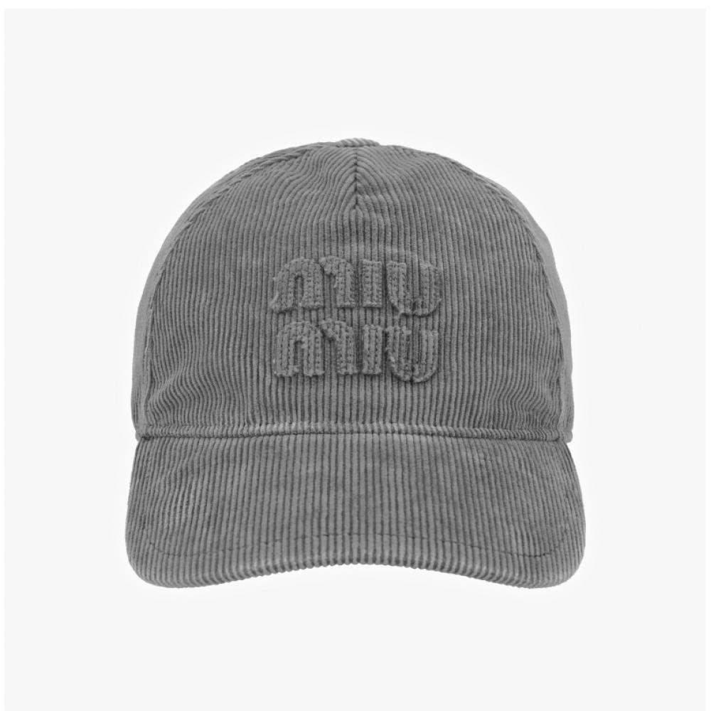 Miu Miu Logo Embroidered Drill Baseball Cap 5hc179 2cuc F0112