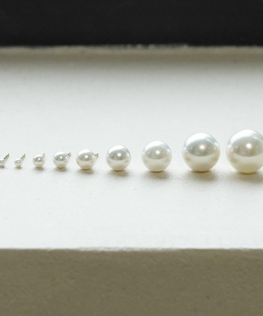 Alleun 10K 14K Imitation Pearl Earrings Mother Of The Bride Hanbok