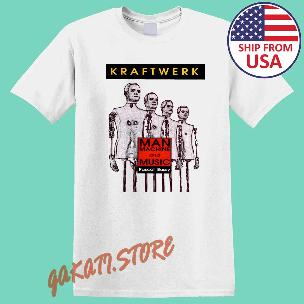 Kraftwerk Men s White Size S-5XL S