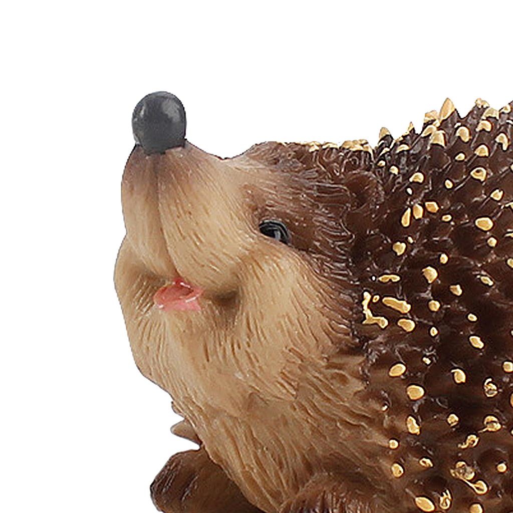 Fashion Doll Soft Simulation Hedgehog Ornaments Plastic for Craft Toy Children Gift
