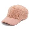 Autumn and Winter Hot Trend, Fashionable Face-enhancing Plush Baseball Cap, Versatile for Men and Women, Large Head Circumference Adjustable Buckle,